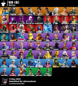 70 SKIN PYSCO LARA CROFT MAİLLİ ÖMÜRLÜK