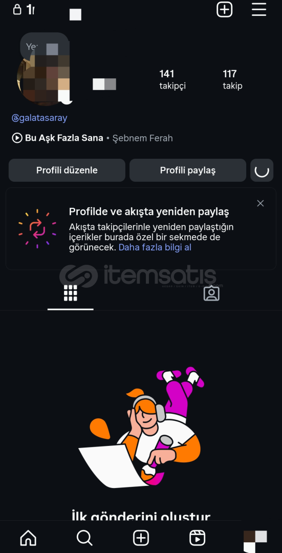 700 Gerçek Takipçili hesap 700 Gerçek Takipçili hesap