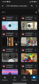 +700 tane Rahatlatıcı Arka plan videosu