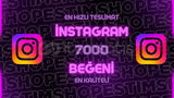 7000 BEĞENİ 7/24 TESLİMAT (İNSTAGRAM)