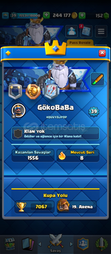 7000+kupa cr hesabı