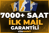 ⭐7000+ SAAT CS2 STEAM HESABI | GARANTİ⭐