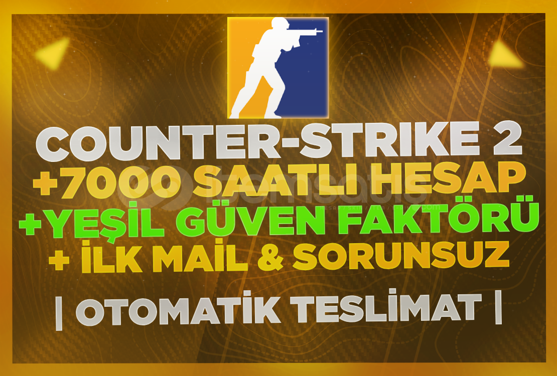 ⭐️7000+ SAAT CS2 STEAM HESABI +İLK MAİL⭐️ ⭐️7000+ SAAT CS2 STEAM HESABI +İLK MAİL⭐️