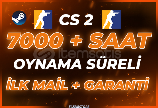 ⭐7000+ SAAT CS2 STEAM HESAP⭐ +İLK MAİL❤️ ⭐7000+ SAAT CS2 STEAM HESAP⭐ +İLK MAİL❤️