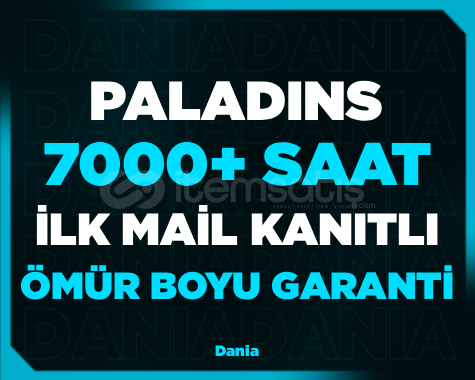 ⭐7000+ SAAT PALADINS⭐İLK MAİL ⭐7000+ SAAT PALADINS⭐İLK MAİL