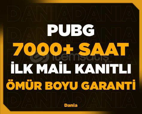 ⭐7000+ SAAT PUBG⭐İLK MAİL ⭐7000+ SAAT PUBG⭐İLK MAİL