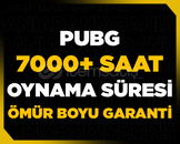 ☢️7000+ SAAT PUBG STEAM☢️GARANTİ ☢️7000+ SAAT PUBG STEAM☢️GARANTİ