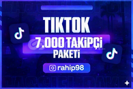 7.000 TIKTOK TAKİPÇİ PAKETİ