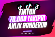 ⭐70.000 Takipçi TikTok – 30 Gün Garantili⭐