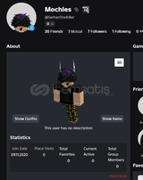 70k total korblox hesap