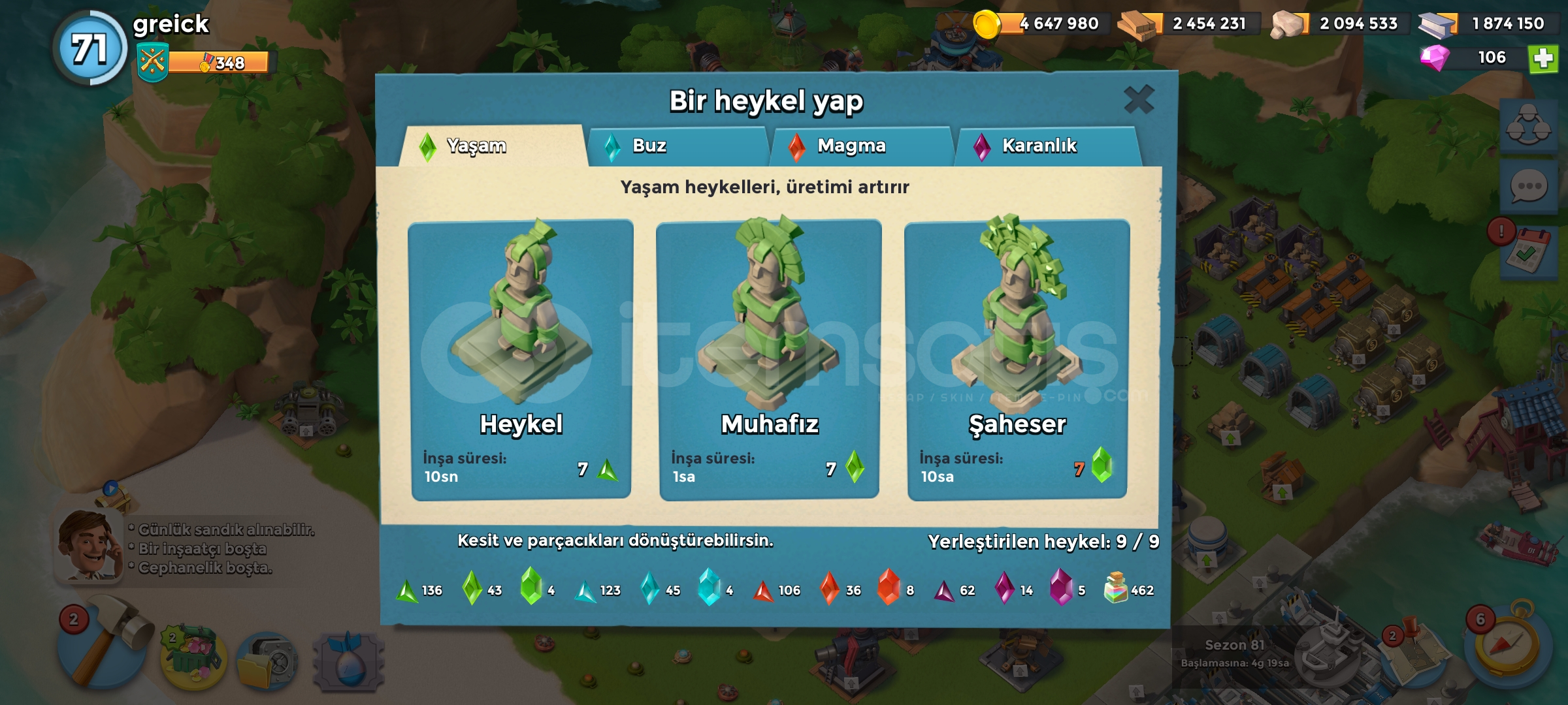 71 seviye  71 seviye