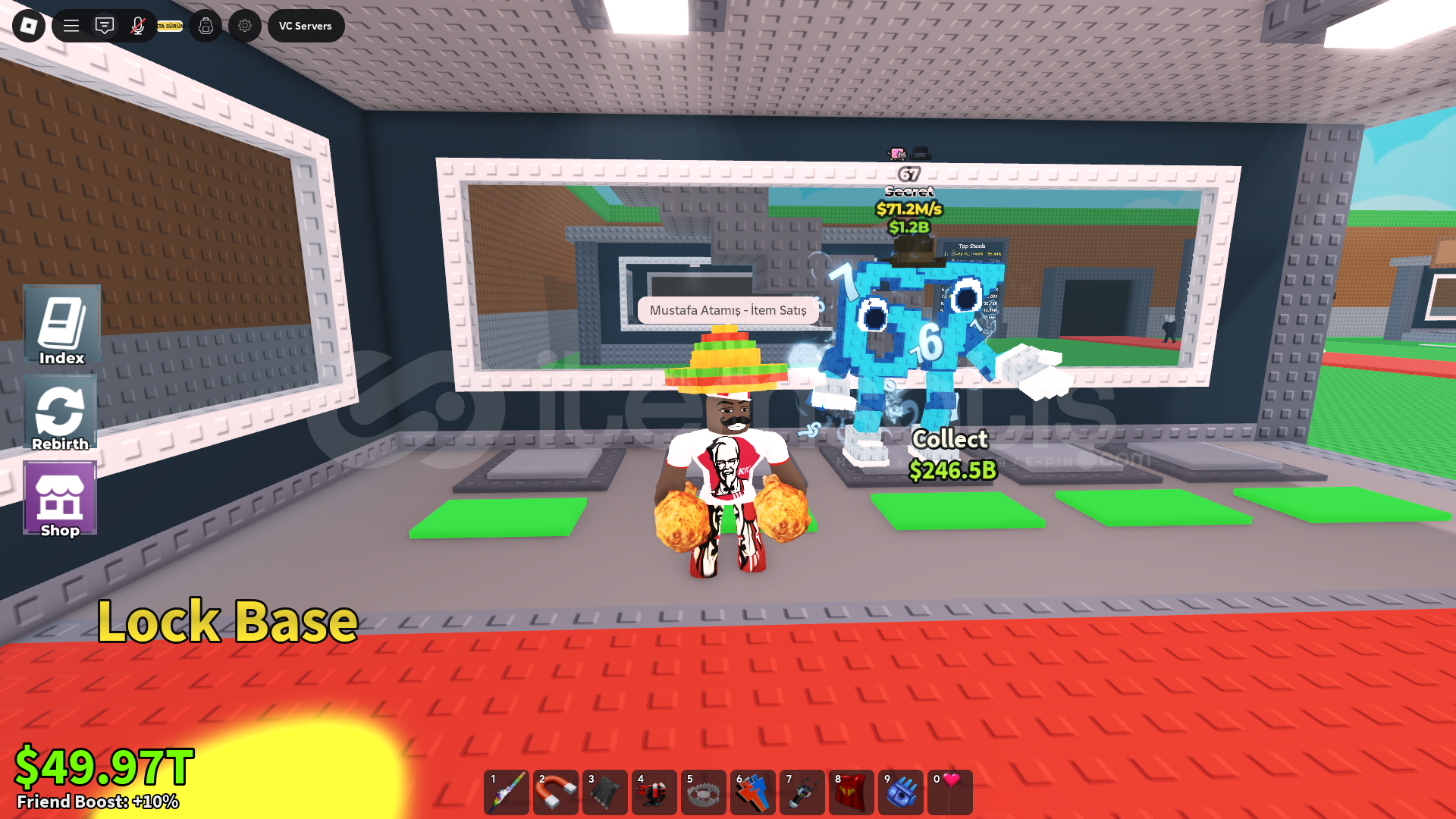 ⚡+71.1m/s 67⚡ Steal A Brainrot ⚡+71.1m/s 67⚡ Steal A Brainrot