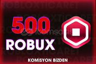 ✅ [715] 500 Robux | Komisyon ödeniyor 