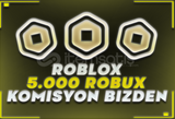 ⭐️ (7.143) 5.000 ROBUX - KOMİSYON ÖDENİYOR ⭐️