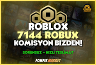 ⭐(7144) 5000 ROBUX KOMİSYON BİZDEN⭐