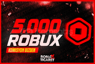 ✅ [7144] 5000 Robux | Komisyon ödeniyor