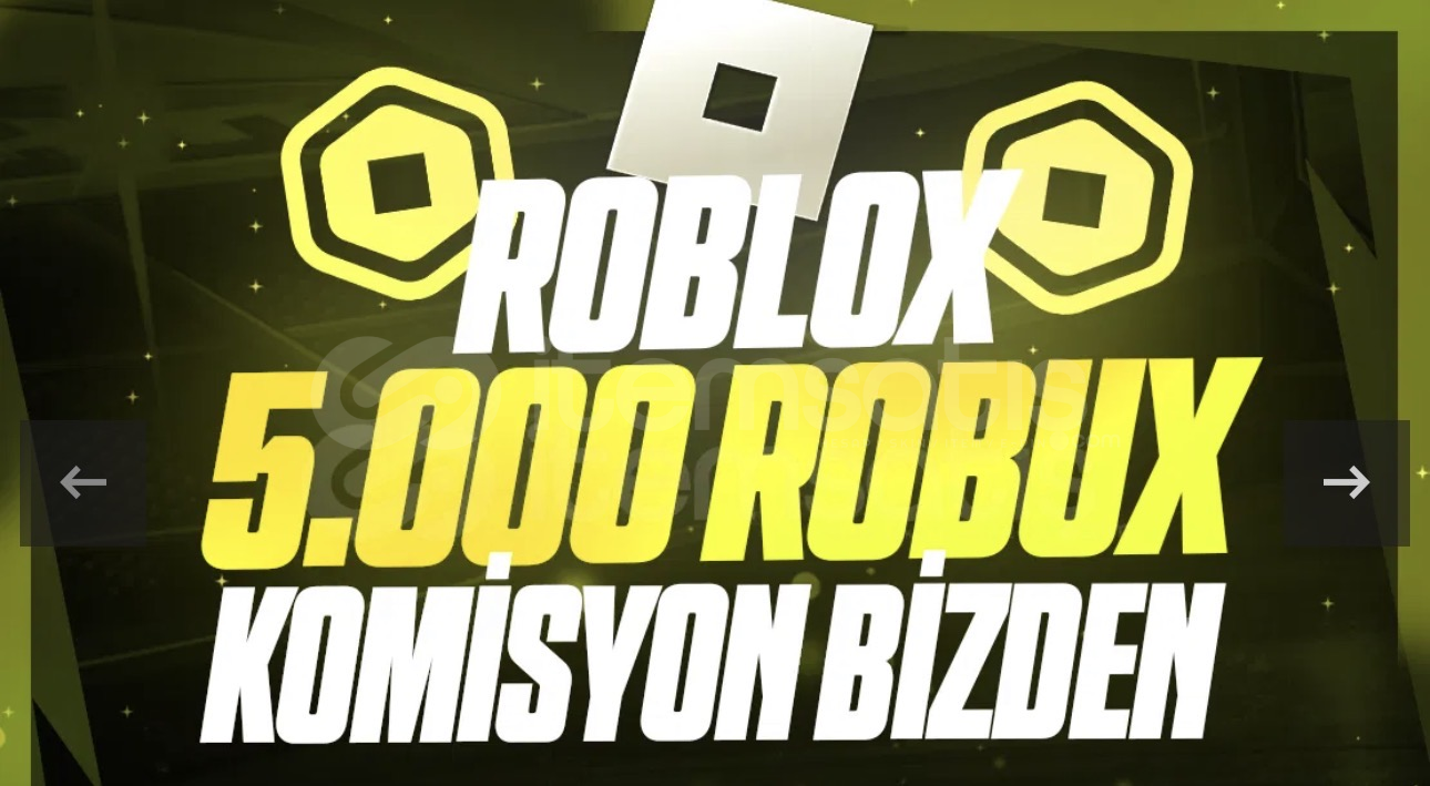 ⭐️(7145) 5000 Robux - KOMİSYON BİZDEN⭐️ ⭐️(7145) 5000 Robux - KOMİSYON BİZDEN⭐️