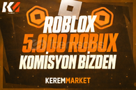 ⭐ (7145) 5000 Robux Komisyon Bizden 