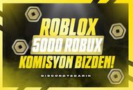 ⭐[7145] 5000 Robux✅ Komisyon BİZDEN! ✅