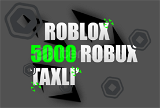 ( 7145 ) ROBLOX 5000 ROBUX