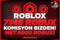 ⭐[7146] 5000 ROBUX KOMİSYON BİZDEN⭐