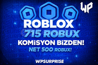 [715] 500 ROBUX KOMİSYON BİZDEN