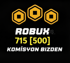 ⭐ (715) 500 Robux - Komisyon Bizden ⭐ | 5 DK