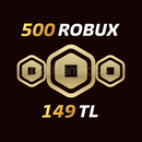 (715) 500 Robux + KOMİSYON BİZDEN