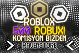 (715) 500 Robux Komisyon Bizden