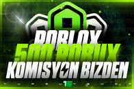 ⭐(715) 500 Robux + KOMİSYON BİZDEN ⭐