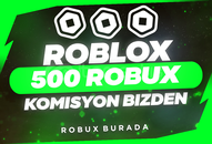 ⭐(715) 500 Robux Komisyon Bizden!⭐