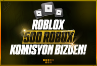 ✨[715] 500 ROBUX KOMİSYON BİZDEN ⭐