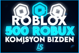 ⭐[715] 500 Robux | KOMİSYON BİZDEN ⭐