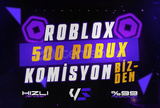 ✨(715) 500 Robux | KOMİSYON BİZDEN ✨
