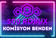 ⭐(715) 500 Robux + KOMİSYON BİZDEN ⭐