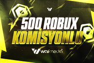 ⭐[715] 500 Robux Komisyon Bizden⚡