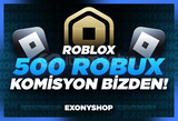 ⭐(715) 500 ROBUX [KOMİSYON BİZDEN]⭐