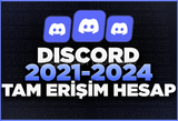 ⭐Discord Her Şeyi Değişen 2021-2024 Hesaplar⭐