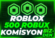 ✨(715) 500 Robux - KOMİSYON BİZDEN⭐