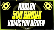 (715) 500 Robux - Komisyon Bizden