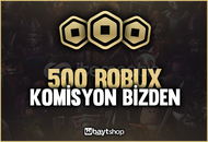 ⭐ [715] 500 Robux - KOMİSYON BİZDEN ✨