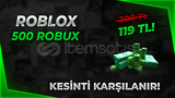 (715) ROBLOX 500 ROBUX KOMİSYON KARŞILANIR!