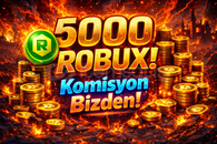 ⭐(7150) 5000 ROBUX - KOMİSYON BİZDEN⭐
