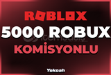 ☀️ (7150) - 5000 Robux - Komisyon Bizden ☀️
