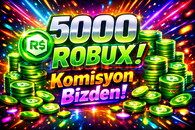 ⭐(7150) 5000 ROBUX - KOMİSYON BİZDEN⭐ ⭐(7150) 5000 ROBUX - KOMİSYON BİZDEN⭐