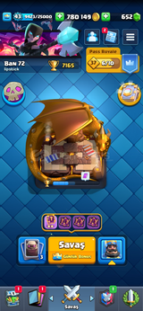 ⭐️ 7165 Kupa ⭐️ 117 Kart ⭐️ 1 Evrim ⭐️