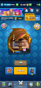 ⭐️ 7189 Kupa ⭐️ 117 Kart ⭐️ 4 Evrim ⭐️