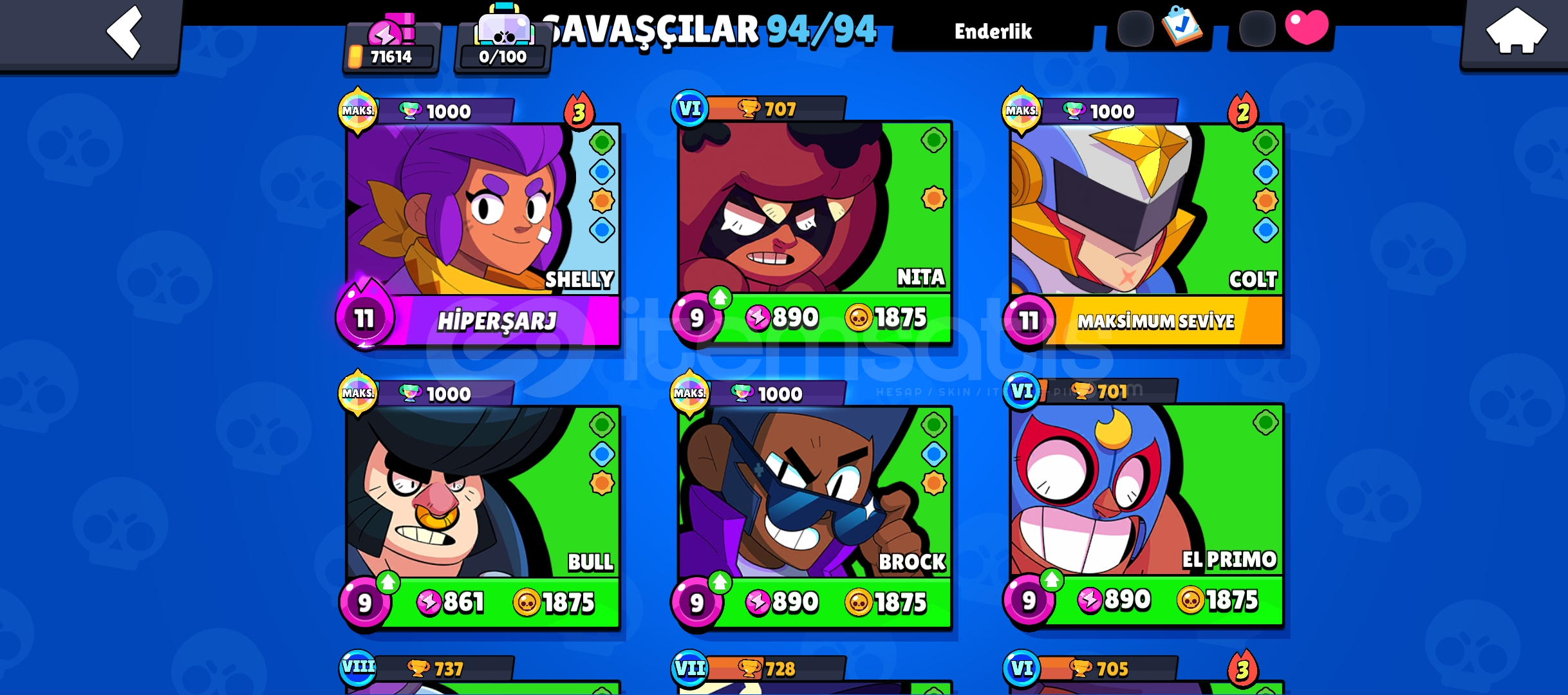 71K pro pass acılmış hesap 71K pro pass acılmış hesap