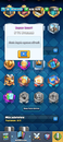 7200 kupa ve yanında clash of clans+Brawl stars