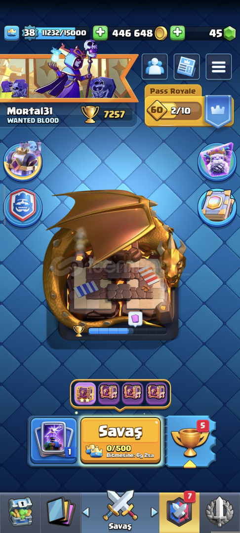 7250 KUPA CLASH ROYALE HESAP 7250 KUPA CLASH ROYALE HESAP